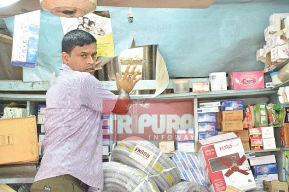 Increasing thefts at Agartala Netaji Chowmuhani